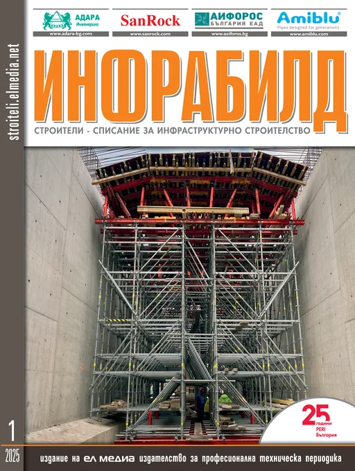 Списание ИНФРАБИЛД | брой 1, 2025г.