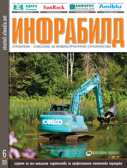 Списание ИНФРАБИЛД | брой 6, 2025г.